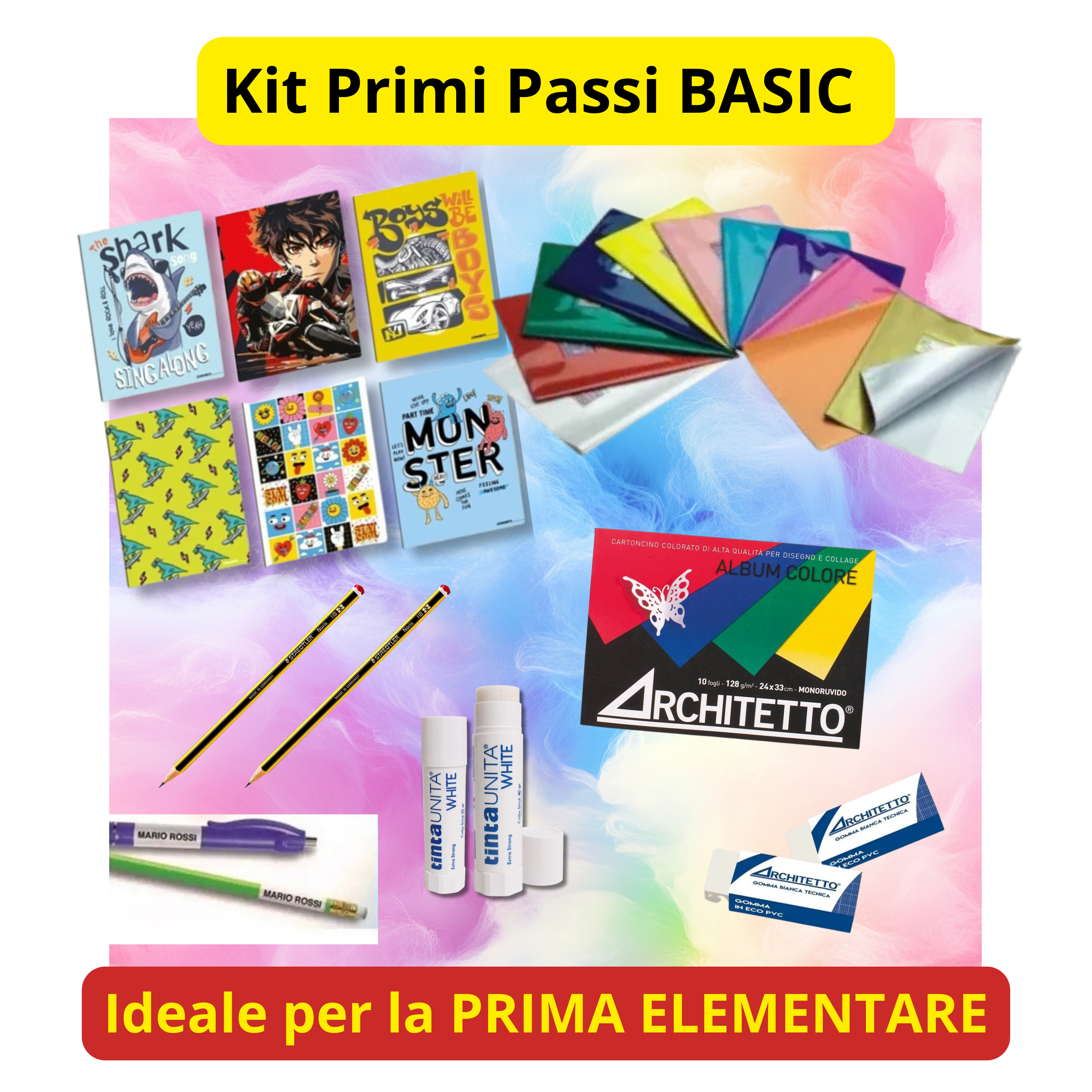 Kit Primi Passi BASIC - Per la PRIMA ELEMENTARE