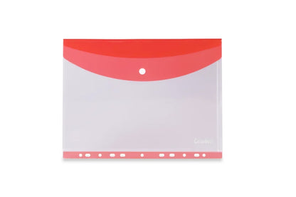 Portadocumenti A4 con bottone Verticale orizzontale