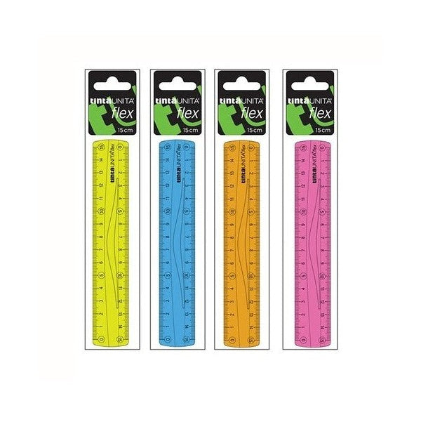 Righello Flessibile 15 cm – Tinta Unita Flex