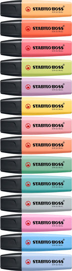 Evidenziatore STABILO BOSS ORIGINAL Pastel