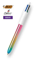 Penna BIC 4 Colori Fusto Gradient