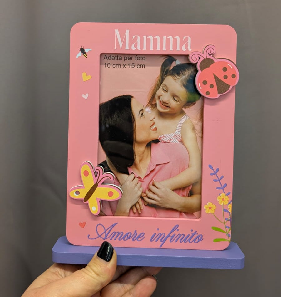 Cornici Portafoto Mamma con Base – Design Decorativo