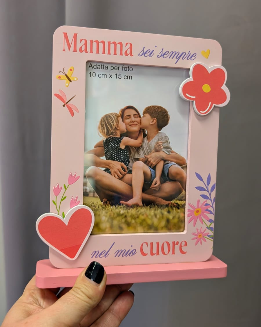 Cornici Portafoto Mamma con Base – Design Decorativo