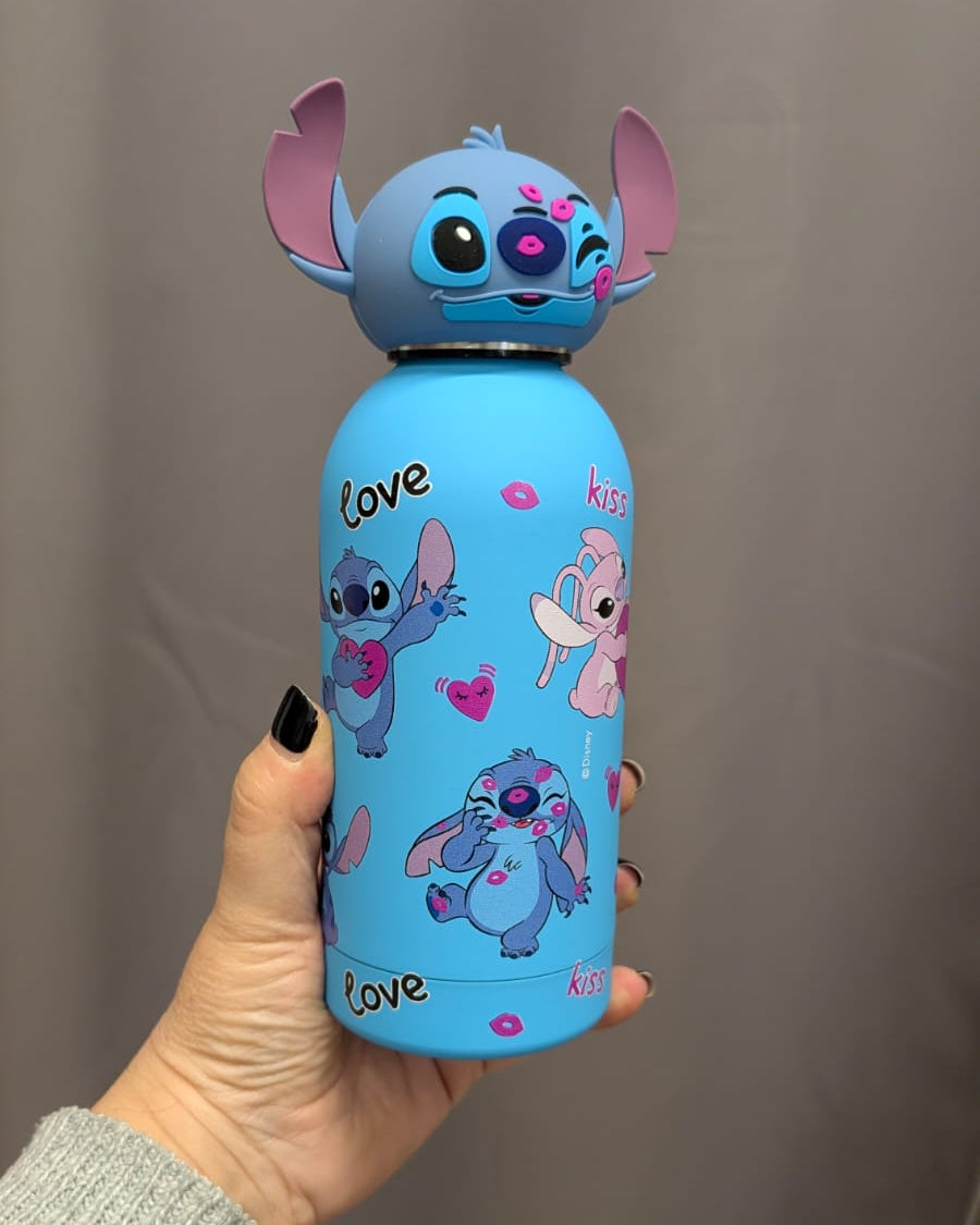 BOTTIGLIA TERMICA KID 350 ML. TAPPO SAGOMATO STITCH LILO & STITCH