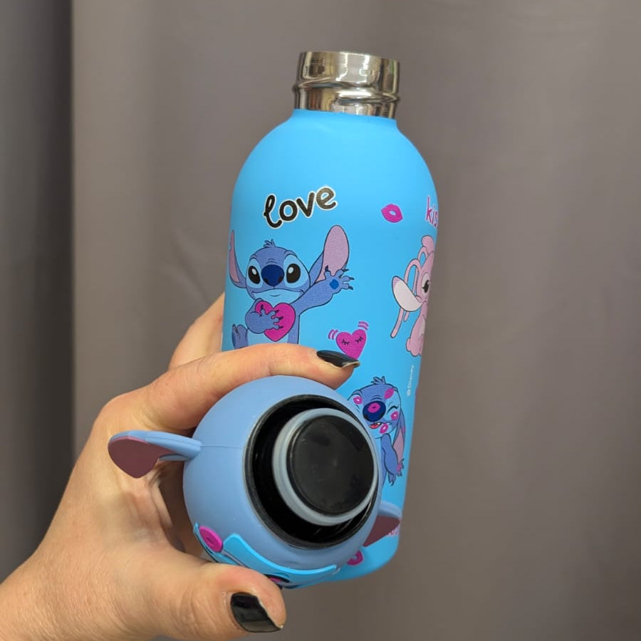 BOTTIGLIA TERMICA KID 350 ML. TAPPO SAGOMATO STITCH LILO & STITCH