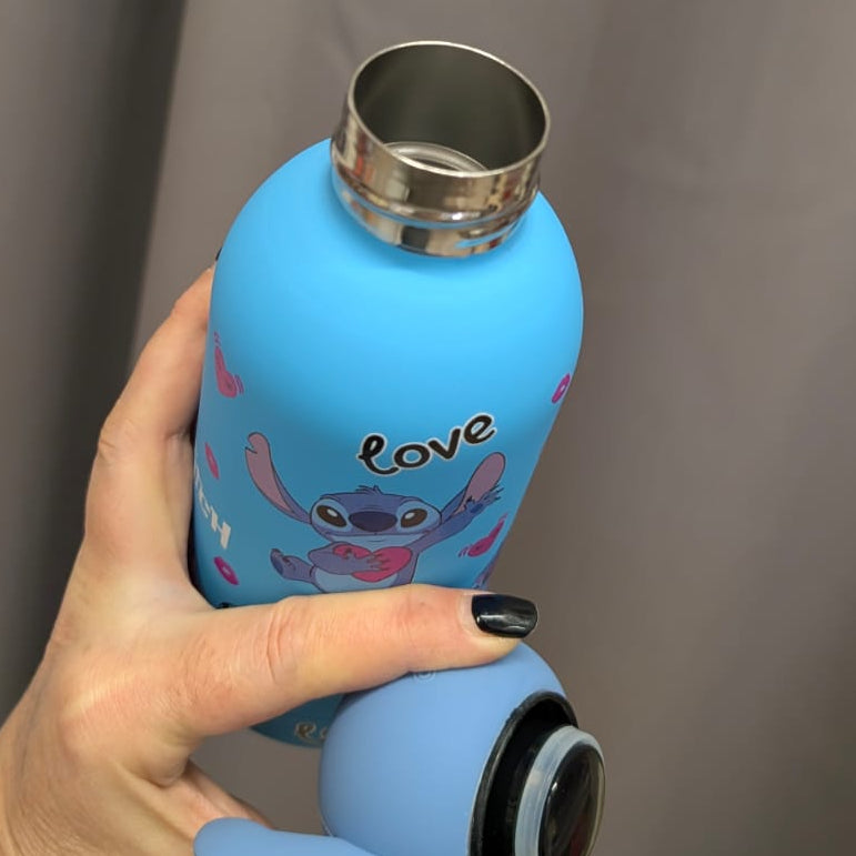 BOTTIGLIA TERMICA KID 350 ML. TAPPO SAGOMATO STITCH LILO & STITCH