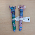 PENNA MULTICOLOR 10 COL. CON TOPPER LILO & STITCH