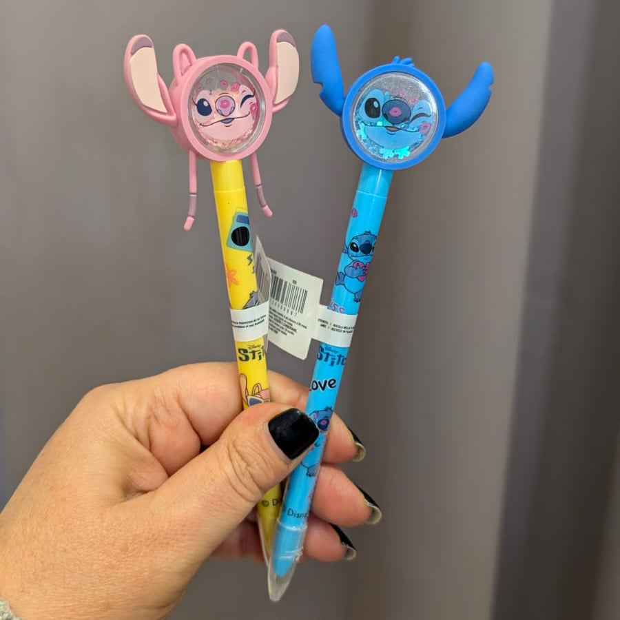 PENNA CON TOPPER LILO & STITCH