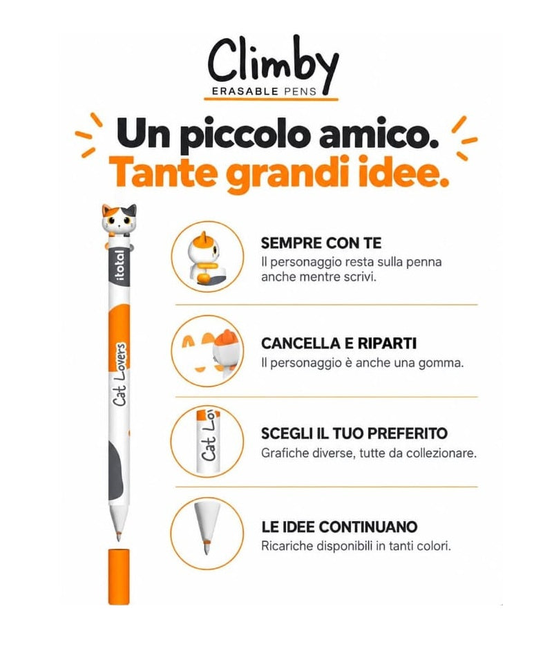 Penna Cancellabile Climby I-total