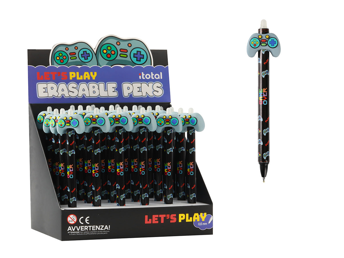 Penna cancellabile Joystick - Inchiostro blu
