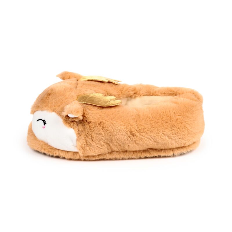 Pantofole in Peluche, Natalizie - Renna  (Taglia Unica)