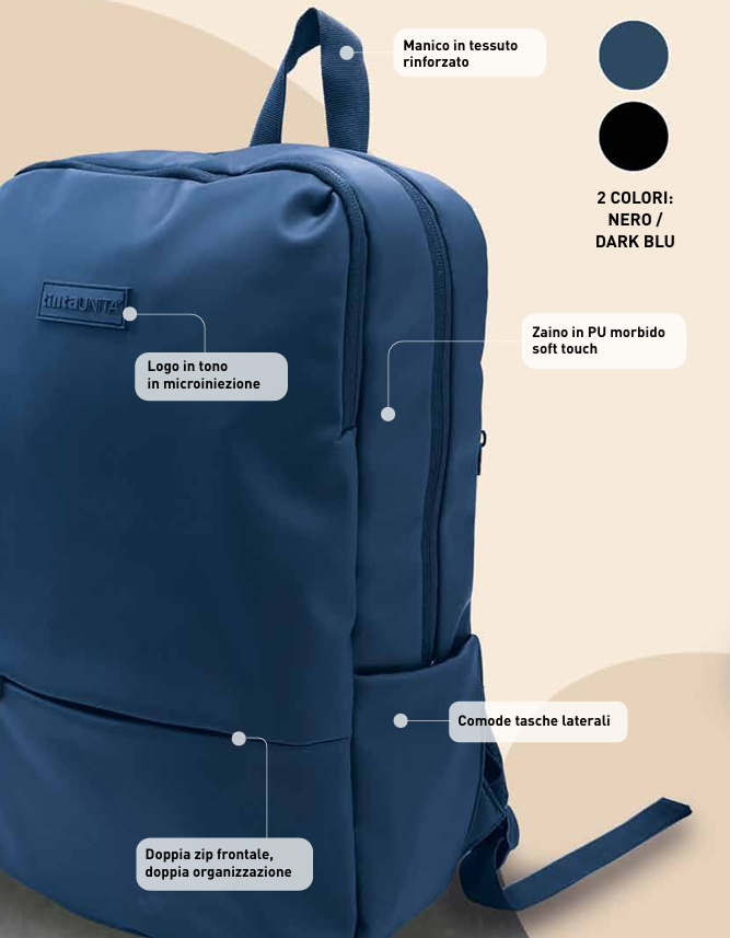 Zaino Tinta Unita Urban Smart PRO