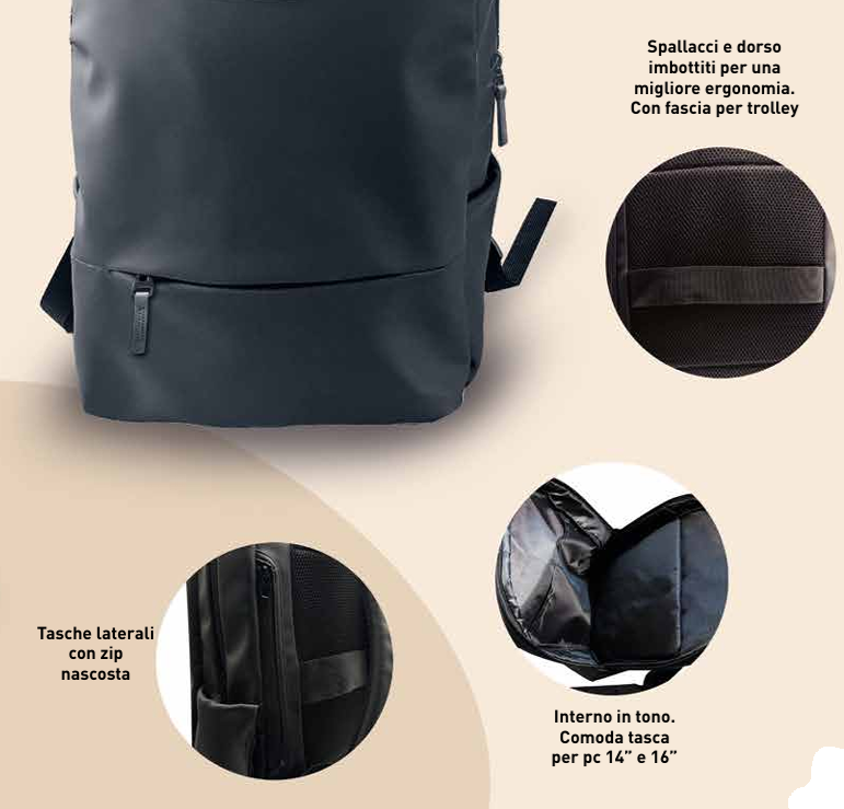 Zaino Tinta Unita Urban Smart PRO