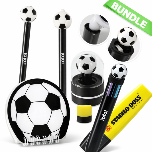 BUNDLE Cartoleria Calcio – 6 Pezzi