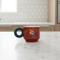 Tazza impilabile - Uscire dalla tana è difficile. Per fortuna, c’è il caffè.