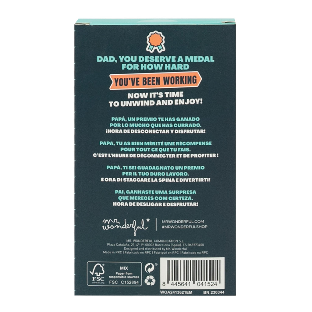 Apribottiglie Magnetico "Dad, you're fun"