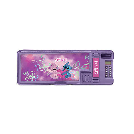 ASTUCCIO IN PLASTICA MULTIFUNZIONE CON CALCOLATRICE 26X9X4 LILO & STITCH