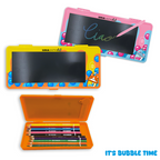 Astuccio con Tavoletta LCD Bubble Tea Tinta Unita