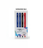 Set 4 Penne Semigel I'M Tinta Unita Gelix Punta 1.0 mm – Versione Classic