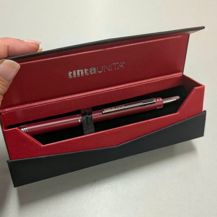 Penna 4 Funzioni con Cofanetto regalo TINTA UNITA