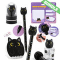 BUNDLE Cartoleria Gatto Nero – 6 Pezzi