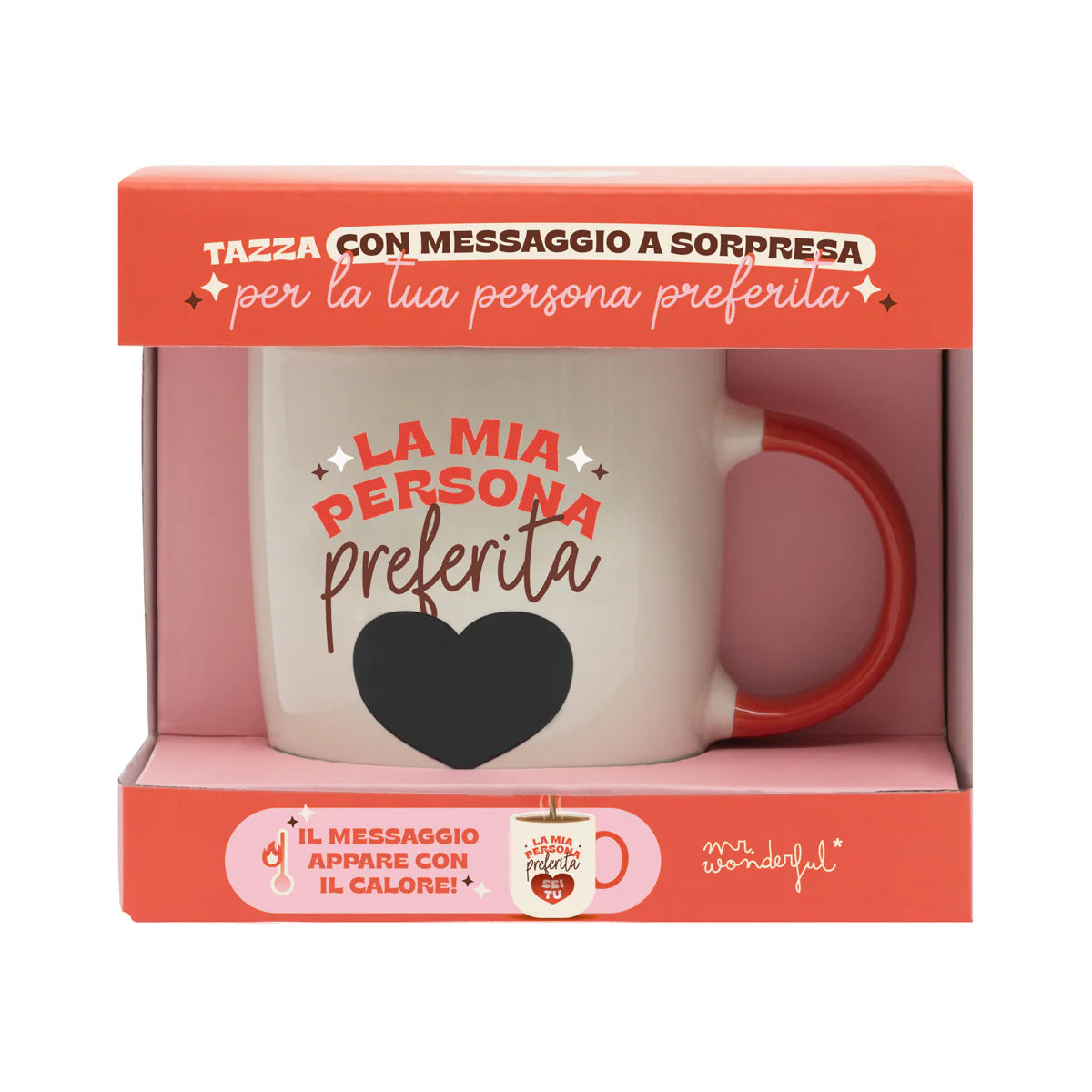 Tazza con messaggio a sorpresa - La mia persona preferita... sei tu