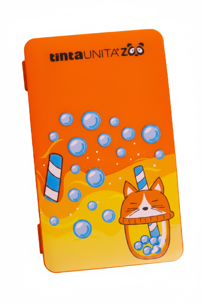 Calcolatrice con Lavagnetta Bubble Tea Tinta Unita