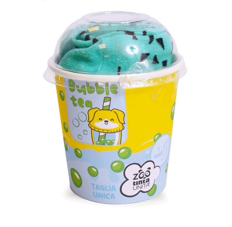 Calzini Bubble Tea Tinta Unita Zoo