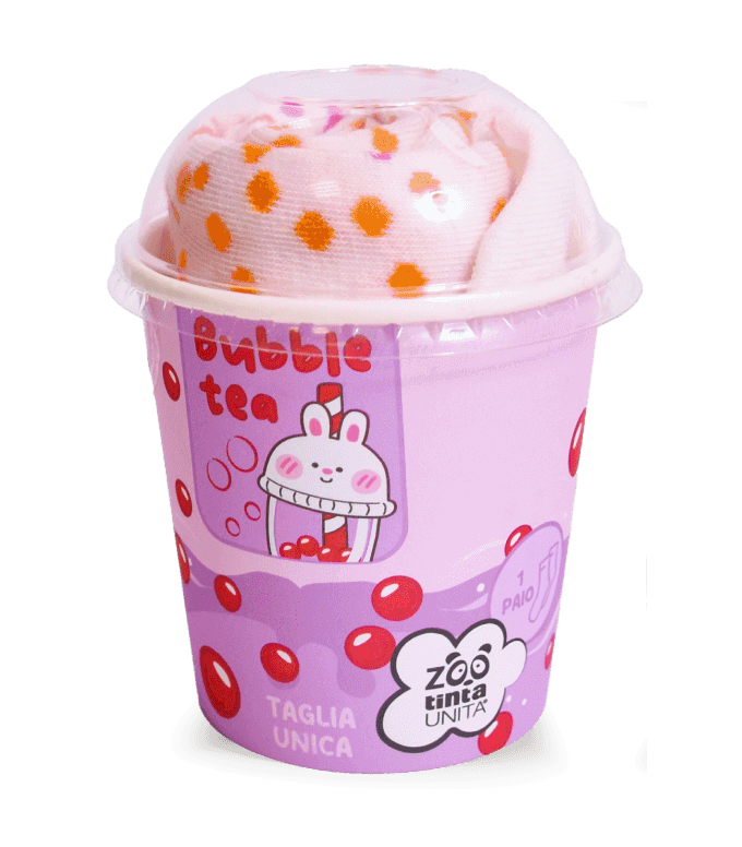 Calzini Bubble Tea Tinta Unita Zoo
