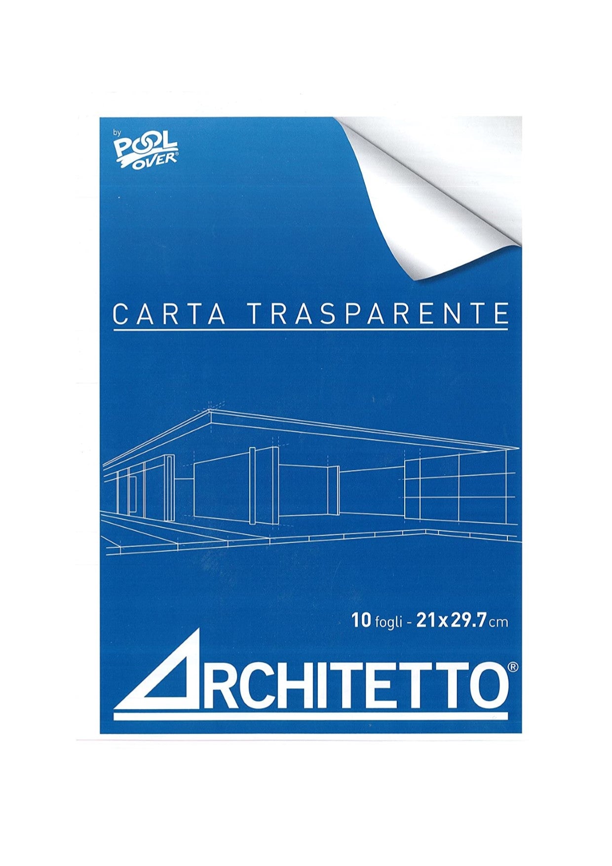 Carta Trasparente Architetto A4 - 10 fogli