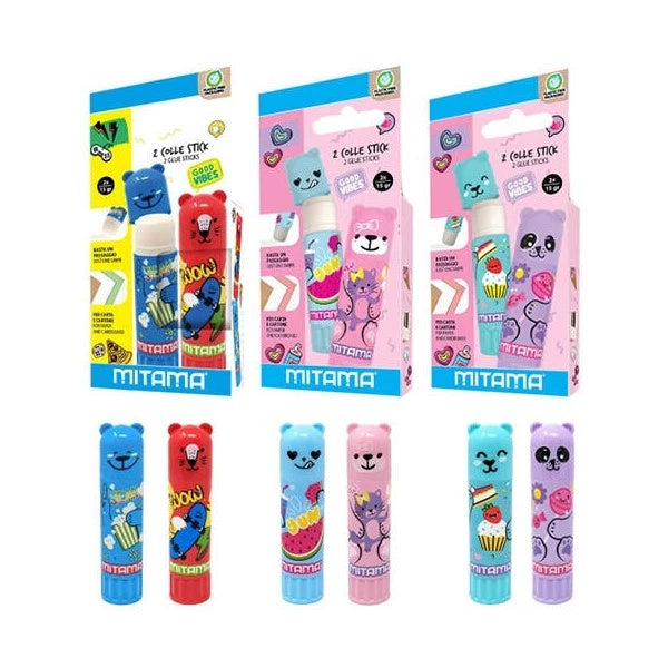 Colla Stick Mitama Good Vibes – Set 2 Pezzi