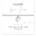 Braccialetto #JustBeacuse -  Love You