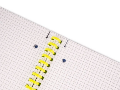 Quaderno A5 con spirale Soft – QUADRETTI