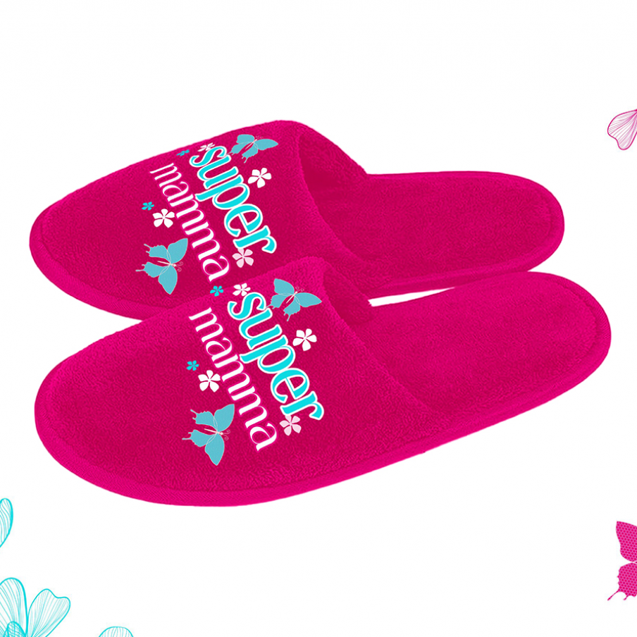 Pantofole “Super Mamma”