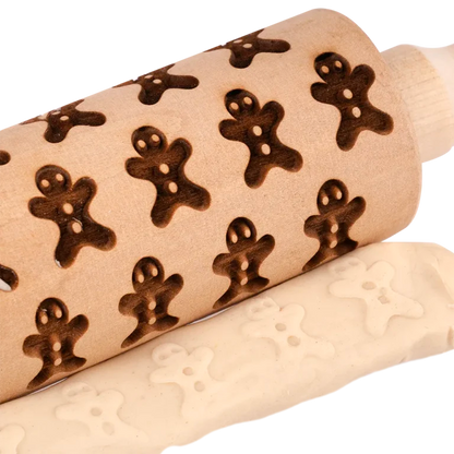 Matterello decorativo per biscotti di Natale