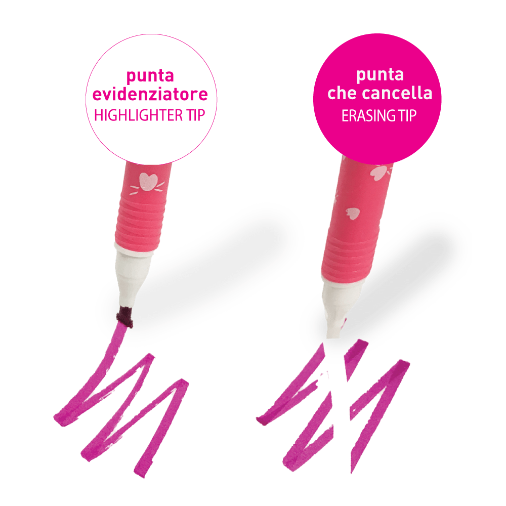 Mini Evidenziatori Cancellabili Mitama – Mini Magic Colors