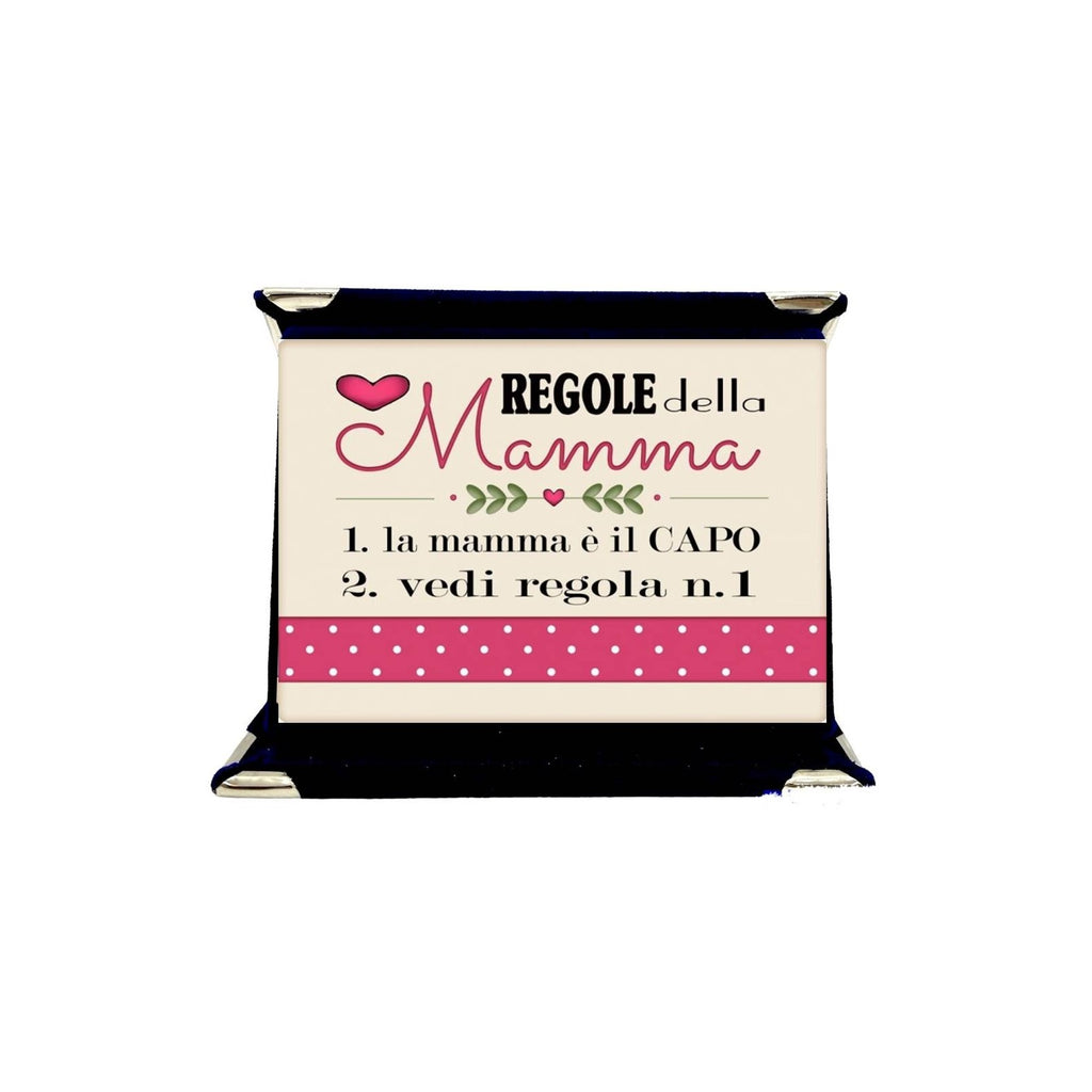 Mini targa “Regole della Mamma” – Idea regalo simpatica 💖