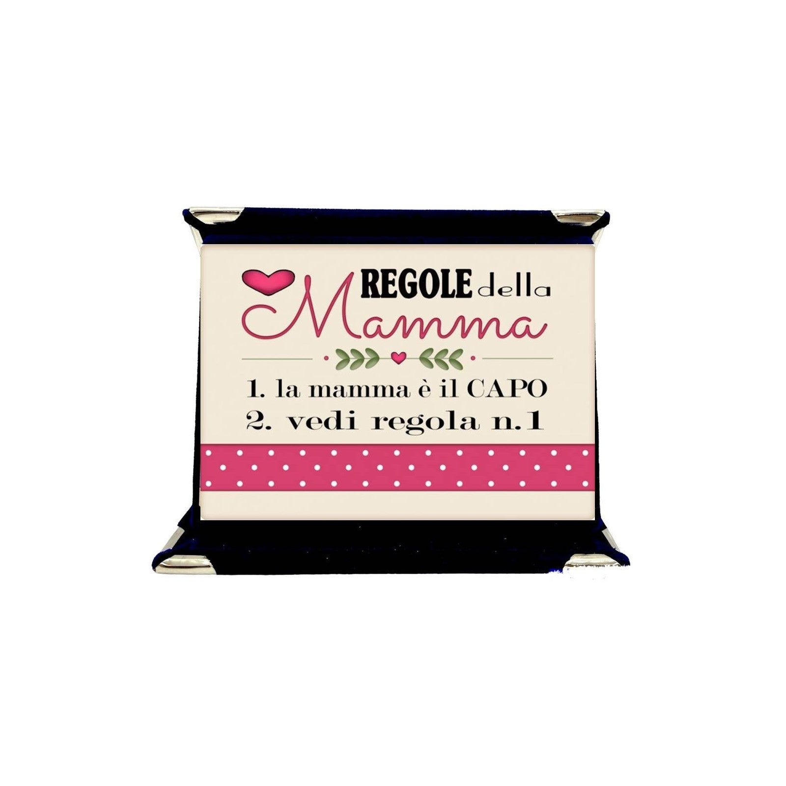 Mini targa “Regole della Mamma” – Idea regalo simpatica 💖