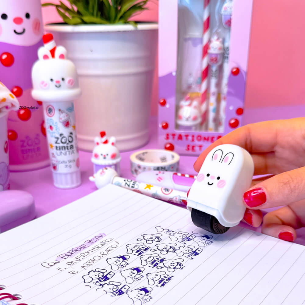 Set 2 Timbrini Bubble Tea Tinta Unita