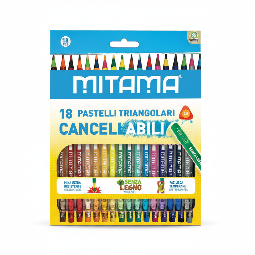 Pastelli cancellabili MITAMA super colorati e originali