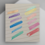 Pastelli a Cera Sparkle TintaUNITA Kids