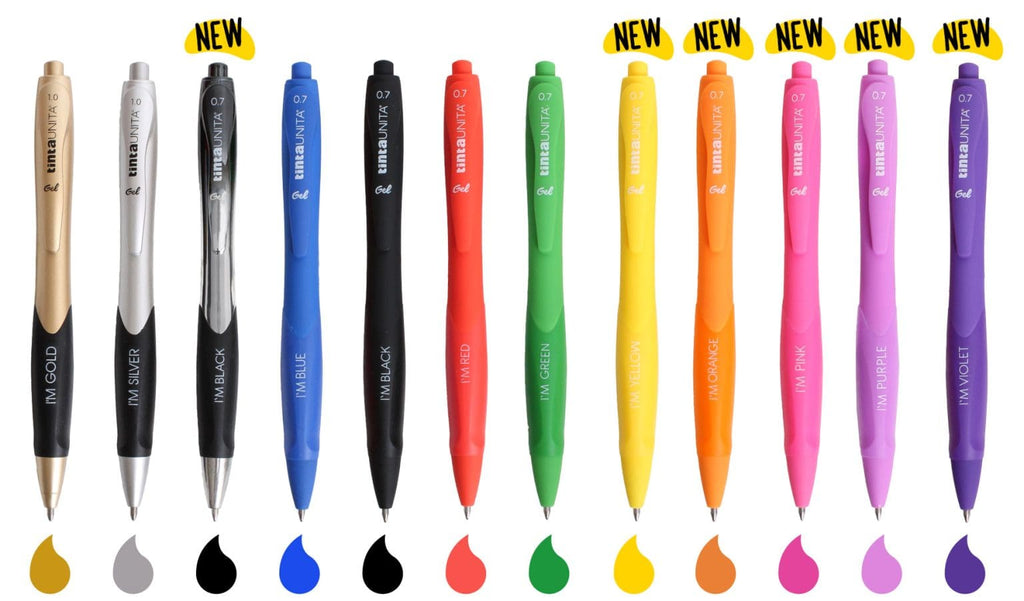Penne Gel punta 0.7 TINTA UNITA