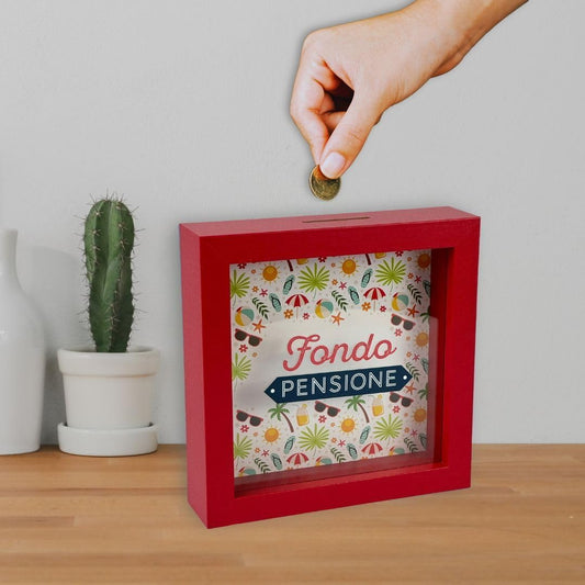 Salvadanaio Quadretto – “Fondo Pensione” 😎💸
