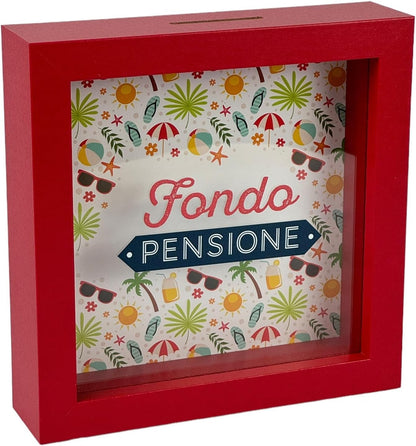 Salvadanaio Quadretto – “Fondo Pensione” 😎💸