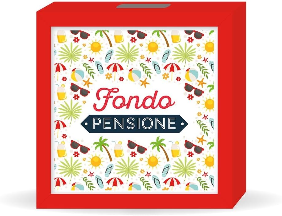 Salvadanaio Quadretto – “Fondo Pensione” 😎💸