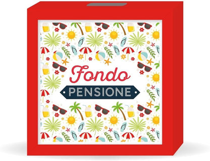 Salvadanaio Quadretto – “Fondo Pensione” 😎💸