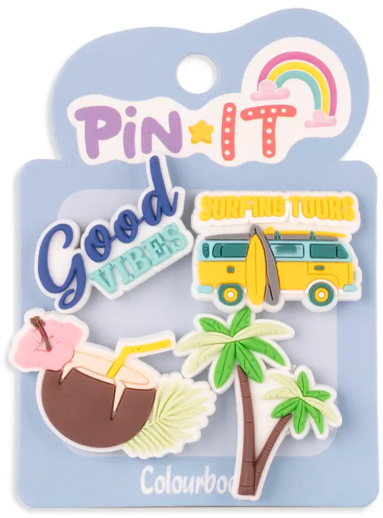 Pin per quaderni (set da 4 pezzi)