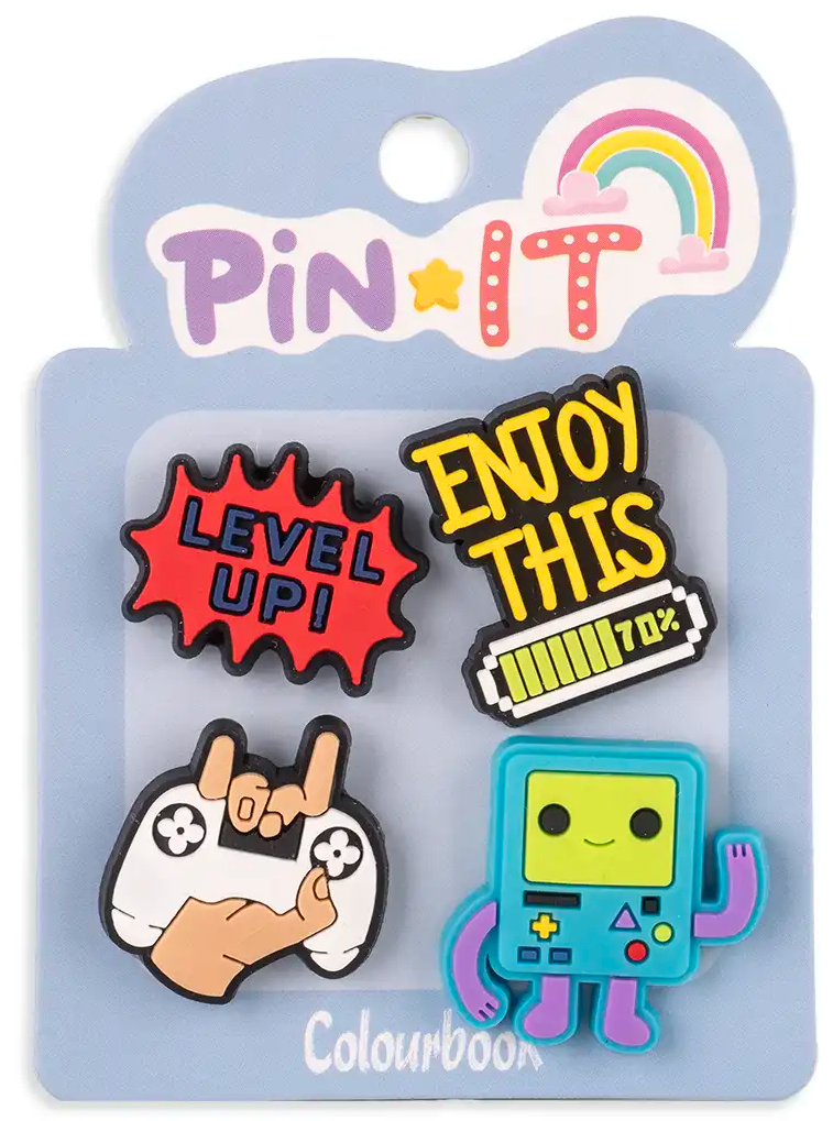 Pin per quaderni (set da 4 pezzi)