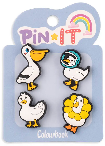 Pin per quaderni (set da 4 pezzi)