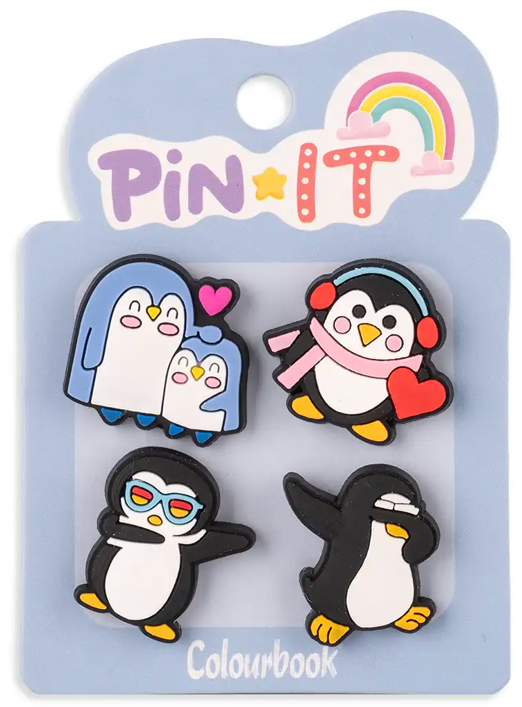 Pin per quaderni (set da 4 pezzi)
